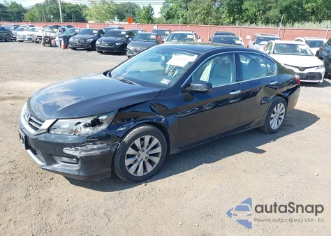 2015 Honda Accord Ex-L V-6 из США, поврежденный, VIN 1HGCR3F83FA006218